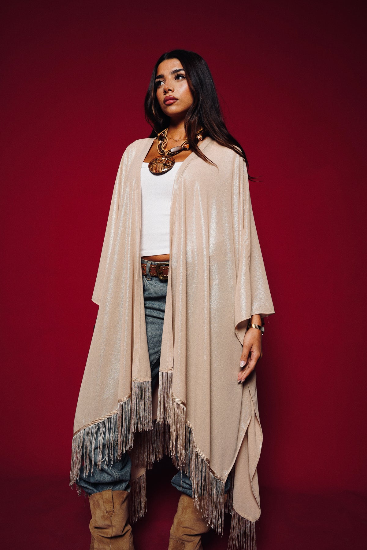 Sunlit Gold Kimono