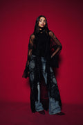 Midnight Lace kimono